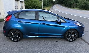 Liquid Blue Ford Fiesta ST Is What Hot Hatch Dreams Are Made of