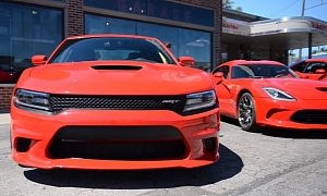 Listen to the 2015 Dodge Charger Hellcat Exhaust Sound: SRT Family Reunion