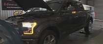 Listen to the 600 HP Hennessey Supercharged 2015 Ford F-150 Scream on the Dyno
