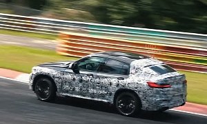 Listen to the BMW X4 M Testing Its S58 Engine at the Nurburgring