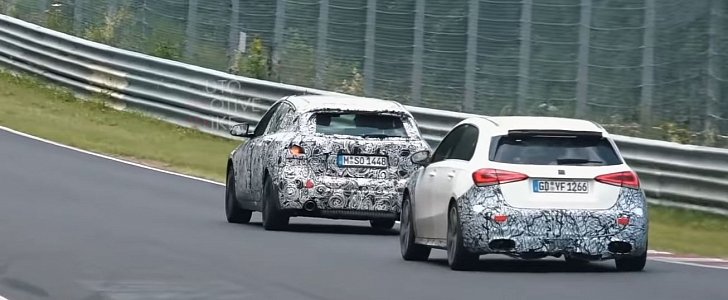 Listen to the Mercedes-AMG A35 Exhaust During Nurburgring Testing
