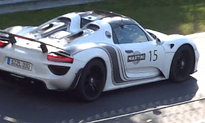 Listen to the Porsche 918 Roar on the Nurburgring