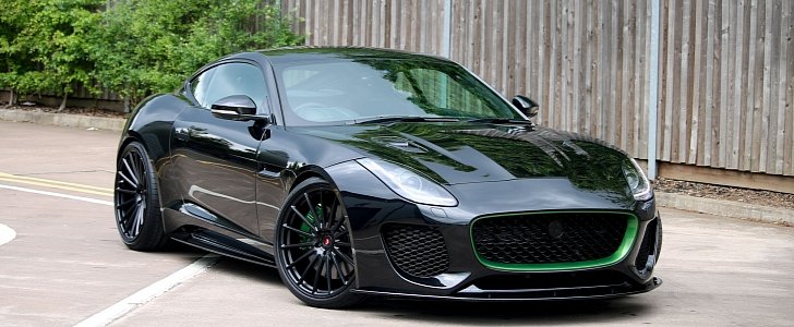 Lister's Jaguar F-Type SVR Has Custom Green Accents, Vossen Wheels