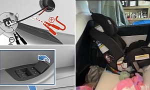 Little Girl Trapped Inside Tesla Shows the Dangers of Electrical Door Release Systems