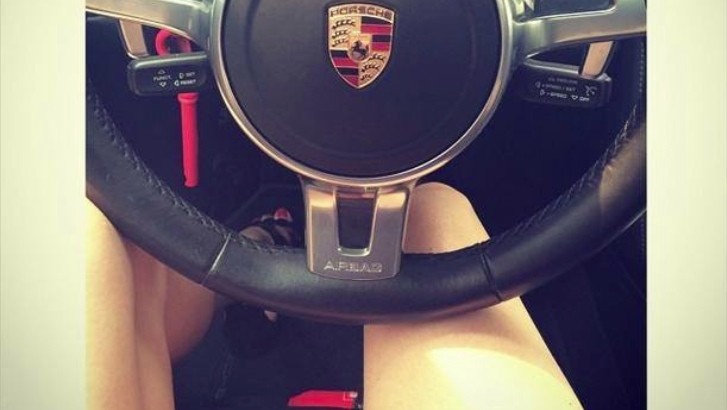 Liv Tyler Takes Steven’s Porsche For a Ride