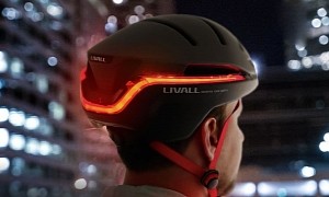 Livall Smart Helmet Packs Turn Signals, Brake Lights, Fall Detection and More