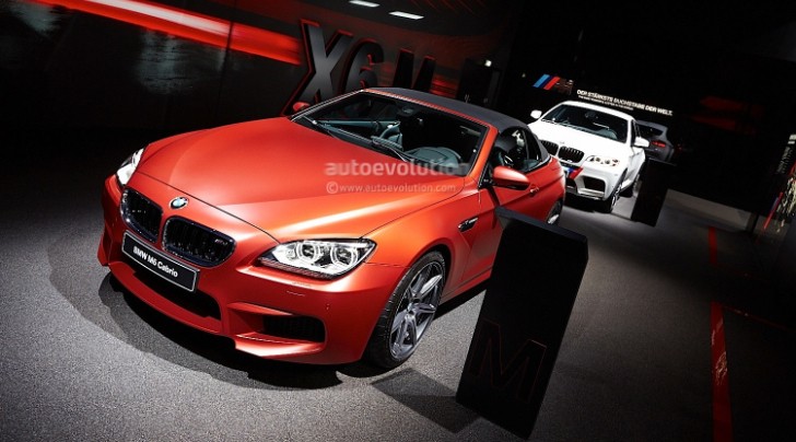 Frozen Red BMW M6 Convertible