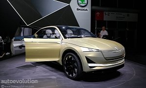 Skoda Vision E Is VW I.D. Crozz II's Brother from Another Mother