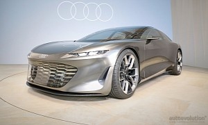 Live Pics: Audi grandsphere Concept Debuts in Munich, Looks Like the Future