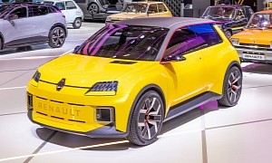 Live Pics: Renault 5 Prototype Heads to Munich, Will Enter Production in 2024