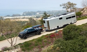 Living Vehicle 2022 Is Most Powerful Off-Grid Trailer in the World, Luxurious