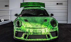 Lizard Porsche 911 GT3 RS Shows the Cold-Blooded Look