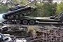 Loading a Tank on a Platform Goes Horribly Wrong in - Obviously - Russia