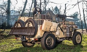 Locked and Loaded 1942 Ford Military Jeep Can Be Legally Driven on the Road
