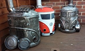 Log Burners Shaped Like VW Campers Are Perfect for those Summer Nights