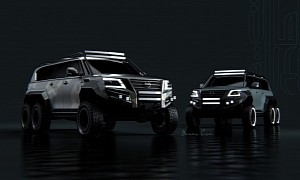 Logically, a Custom Nissan Patrol/Armada 6x6 Might Soon Become Real in the UAE