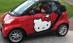 LOL: Antonio Garay Owns a Hello Kitty smart fortwo