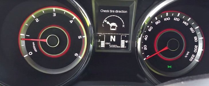 LOL: Dash Tells You Which Way the Wheels Are Turning on a SsangYong