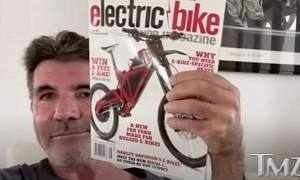 LOL: Simon Cowell Broke His Back on an e-Bike, So That Makes Him a Wise Adviser