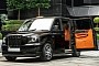 London Cab TX5 Farelady by Kahn: Classic Black Cab Outside, Baller Like a Bentley Inside