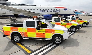 London City Airport Loves the Toyota Hilux