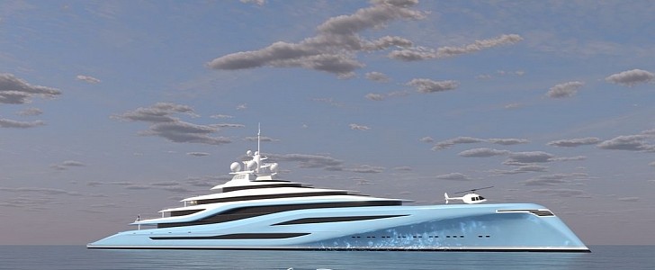 Lonestar megayacht concept is an eco-friendly 561-footer that doesn't skimp on luxury