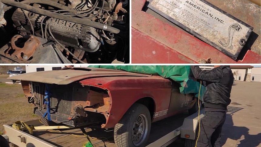1967 Ford Shelby Mustang GT350 barn find