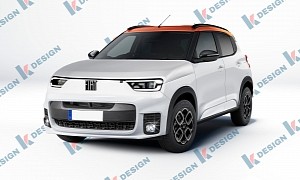 Long Overdue Fourth-Gen Fiat Panda Digitally Makes a Cool Stellantis to C3 Move