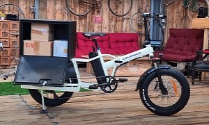 Longtail, Fat Tire Cargo Bike That Folds Offers an Extra Cool Feature to Attract Customers