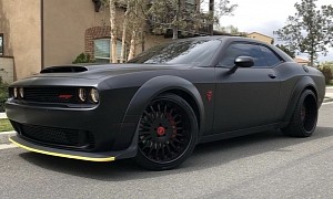 Lonzo Ball’s Dodge Challenger SRT Demon Has Given Itself Over to the Dark Side