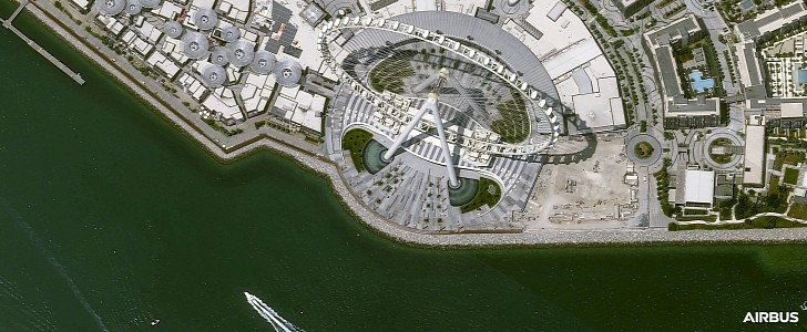 The Pleiades Neo 3 captures high-resolution images of Dubai
