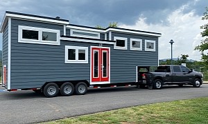 This Gooseneck Tiny Home Integrates Clever Design Solutions To Maximize the Use of Space