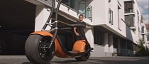 Looks and Brains. Rolley Is a Cool-Looking E-Scooter That Needs No Acceleration Throttle