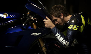 Lorenzo and Rossi in Yamaha's M1 Bike Teaser