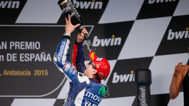 Jorge Lorenzoi celebrates his 28th anniversary with a victory at Jerez