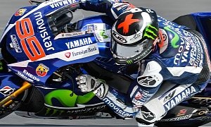 Lorenzo Sets a Blistering Pace in FP1 at Aragon, Redding Surprisingly Fifth