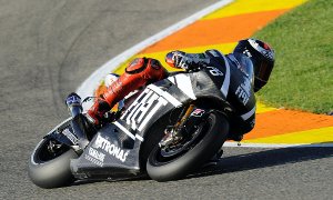 Lorenzo Sets the Pace In Valencia Test