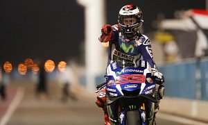 Lorenzo Wins Season-Opener Race in Qatar, the Game Is On