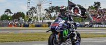 Lorenzo Wins the Le Mans Crashfest, Vinales Makes Podium Debut
