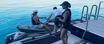 Lori Harvey Ends Yacht Trip with Private Jet, Steve Stays and Finally Tries Jet Skis
