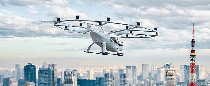 The Volocopter air taxis could be flying in Los Angeles in two years from now