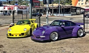 Los Angeles Welcomes New Rauh-Welt Begriff Build with Purple Porsche 911