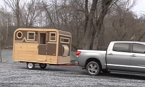 Give Up an Hour of Time and Learn To Build the Smallest, Eco-Friendly, Tiny Home Camper