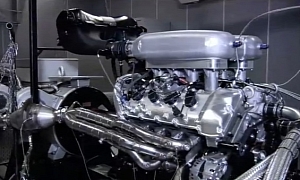 Lotus Esprit New V8 Engine Teaser Video