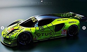 Lotus Evija in Endurance Racing Livery Would Look Spot on at Le Mans