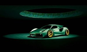 Lotus Evija "Sea Monster" Goes For the GT Racing Look