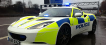 Lotus Evora Tries On UK Police Livery