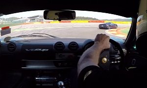 Lotus Exige V6 Cup Chasing Ferrari 458 Speciale Shows Why Lotus Deserves a Future