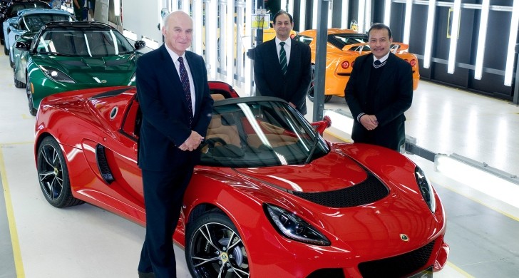 Business Secretary, Vince Cable MP visiting Lotus HQ