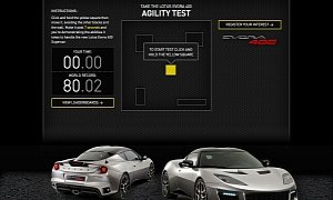 Lotus Has Created an Online Agility Test - Are You Good Enough for the Evora 400?